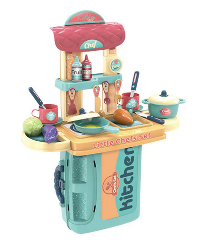 Maletin Cocina de Juguete Little Chef