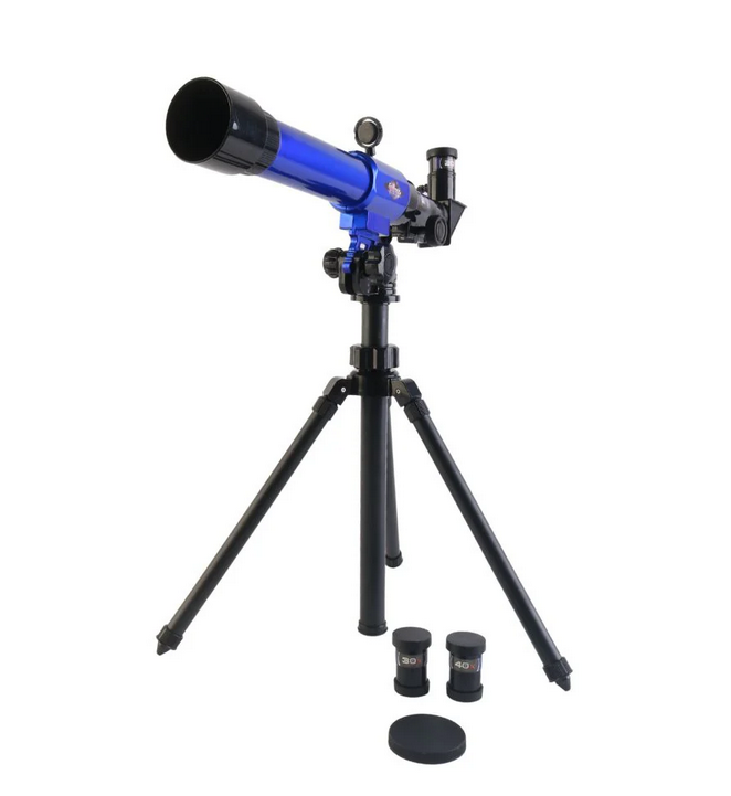 Telescopio Pro Para Niños 3 Aumentos Azul