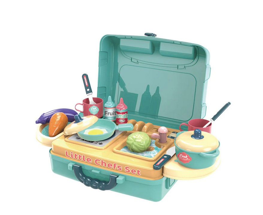 Maletin Cocina de Juguete Little Chef
