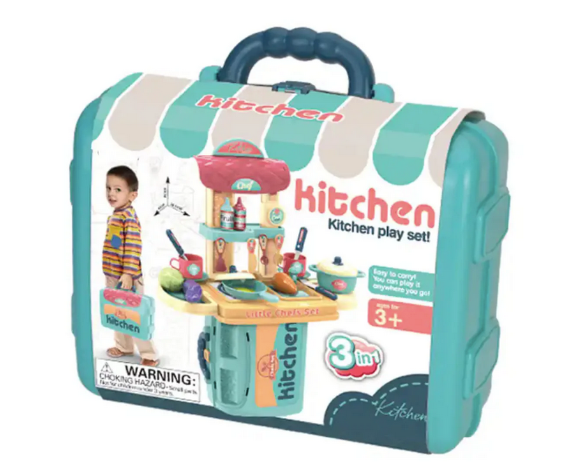 Maletin Cocina de Juguete Little Chef