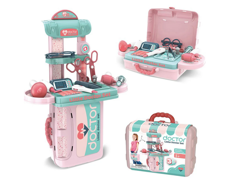 Maletin para CuriDoctor de Juguete Little Doctor