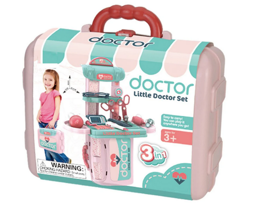 Maletin para CuriDoctor de Juguete Little Doctor