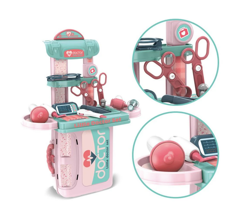 Maletin para CuriDoctor de Juguete Little Doctor