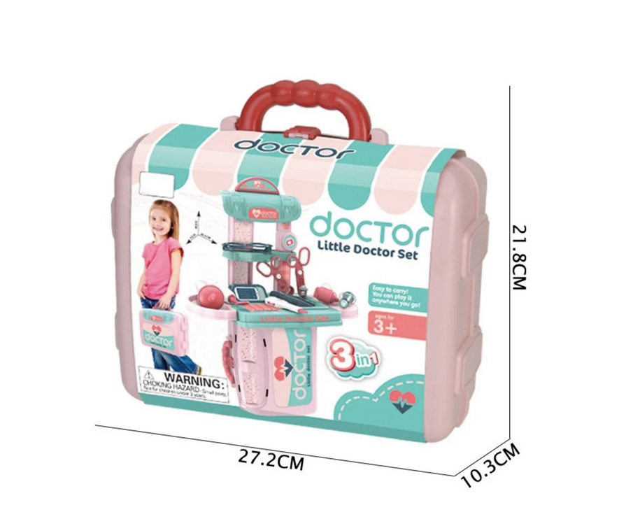 Maletin para CuriDoctor de Juguete Little Doctor
